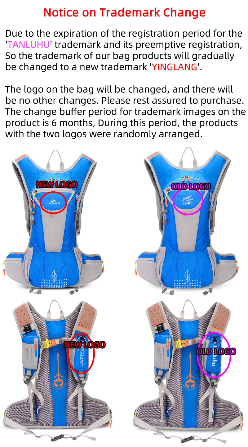 Ultralight Waterproof Hydration Backpack for Cycling, Running, Hiking, and Mountain Climbing