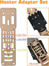 Tactical Modular Holster Adapter with QLS Kit, Drop Leg Platform Tan