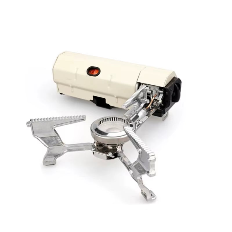 Outdoor Folding Gas Burner - 2600W Camping Cassette Stove for Hiking, Picnics, and Tours